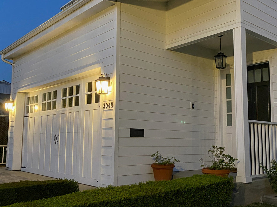 Brighton - Craftsman Style Custom Wood Garage Door