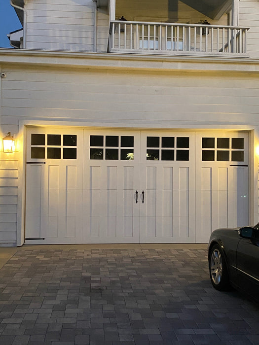 Brighton - Craftsman Style Custom Wood Garage Door