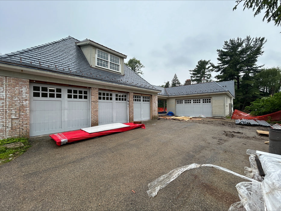 Boston - Craftsman Style Custom Wood Garage Door