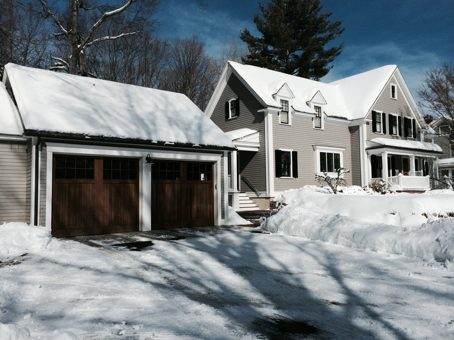 Boston - Craftsman Style Custom Wood Garage Door