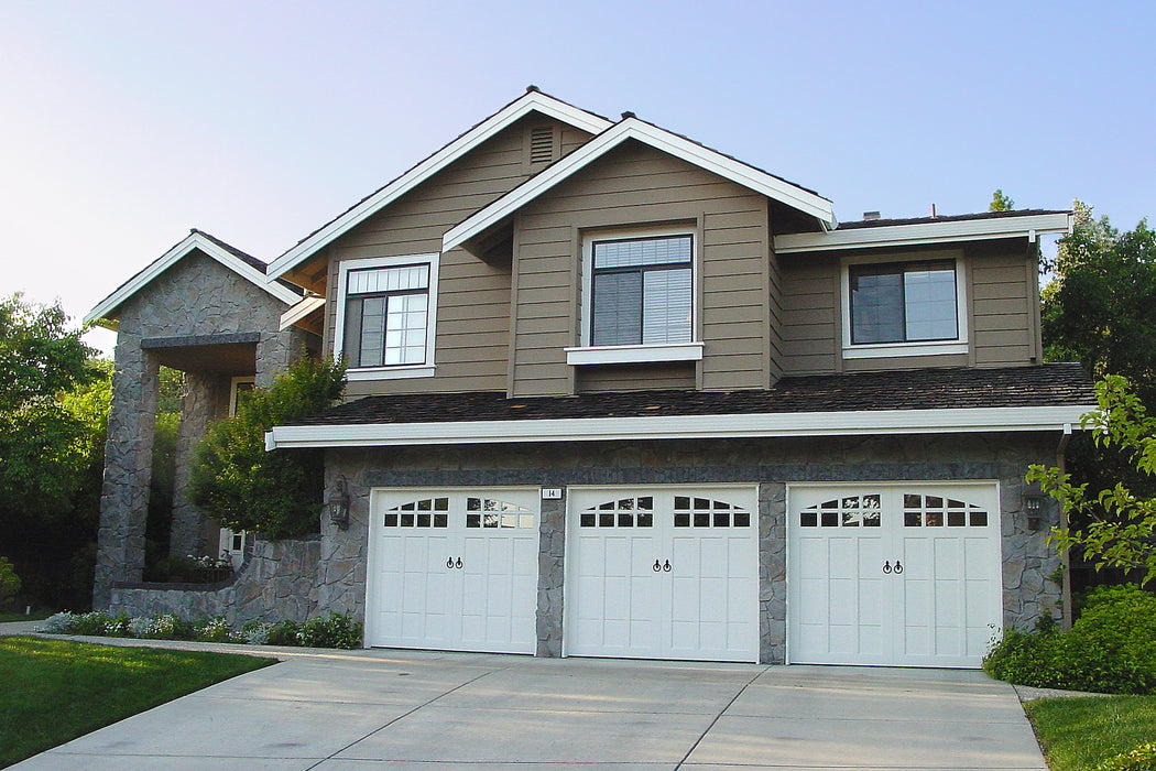 Charleston - Premium Insulated Steel Garage Door with Extira Trim