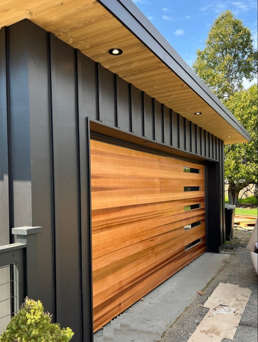 Emilio - Modern Style Custom Wood Garage Door