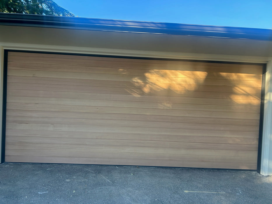 Emilio - Modern Style Custom Wood Garage Door