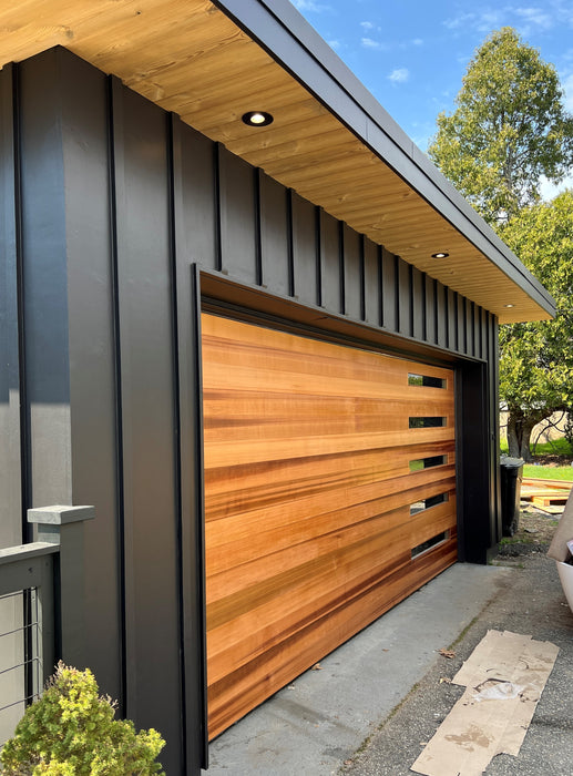 Emilio - Modern Style Custom Wood Garage Door