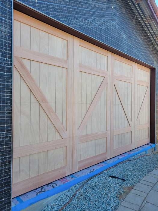Alpine - Barn Style Custom Wood Garage Door