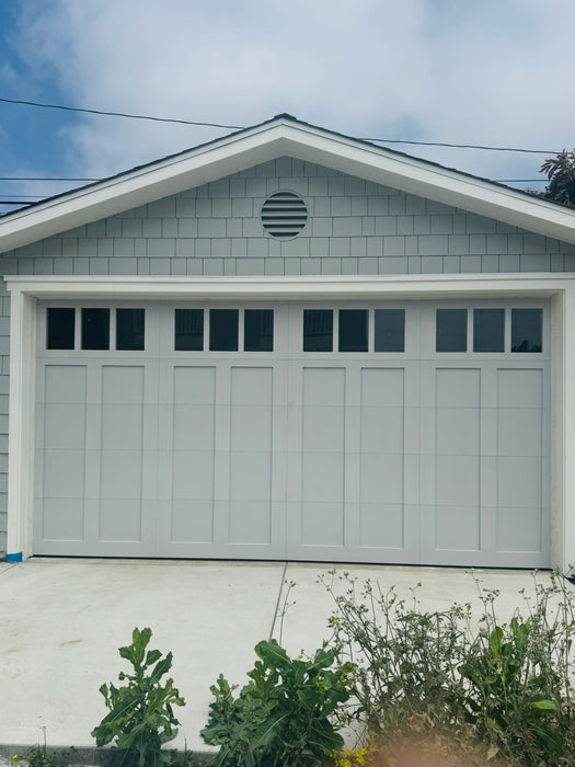 Nadine - Craftsman Style Custom Wood Garage Door