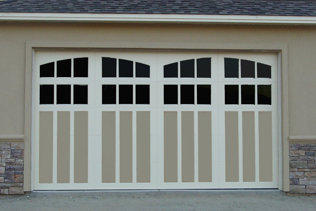 Portland - Premium Insulated Steel Garage Door with Extira Trim