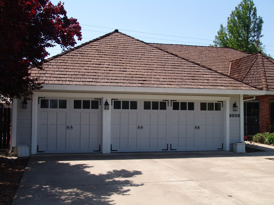 Portland - Premium Insulated Steel Garage Door with Extira Trim