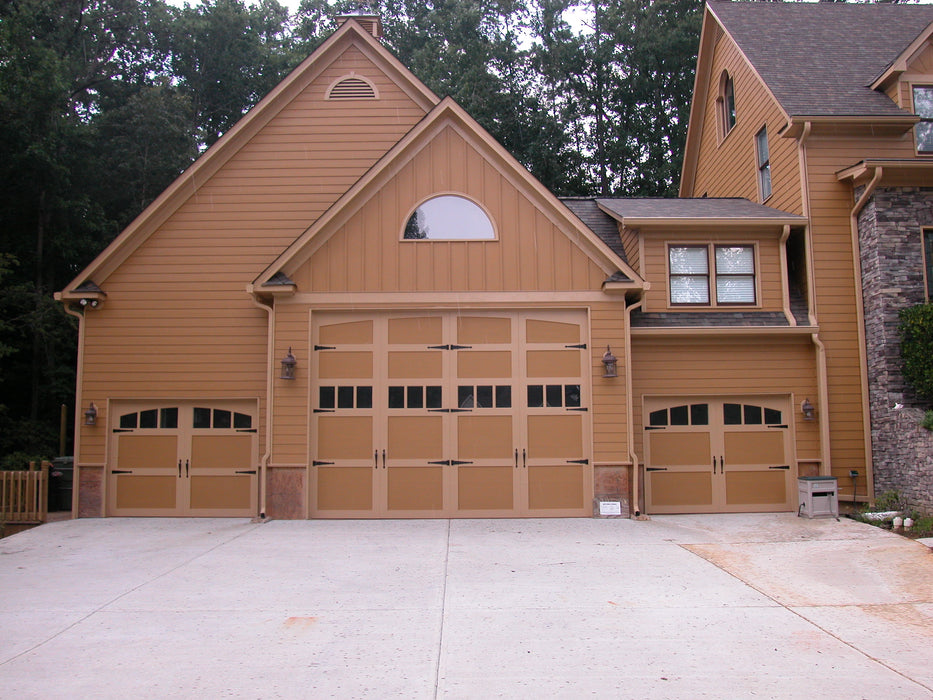 Sacramento - Premium Insulated Steel Garage Door with Extira Trim