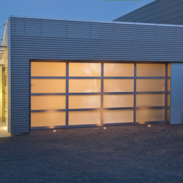 Modern Glass Garage Doors