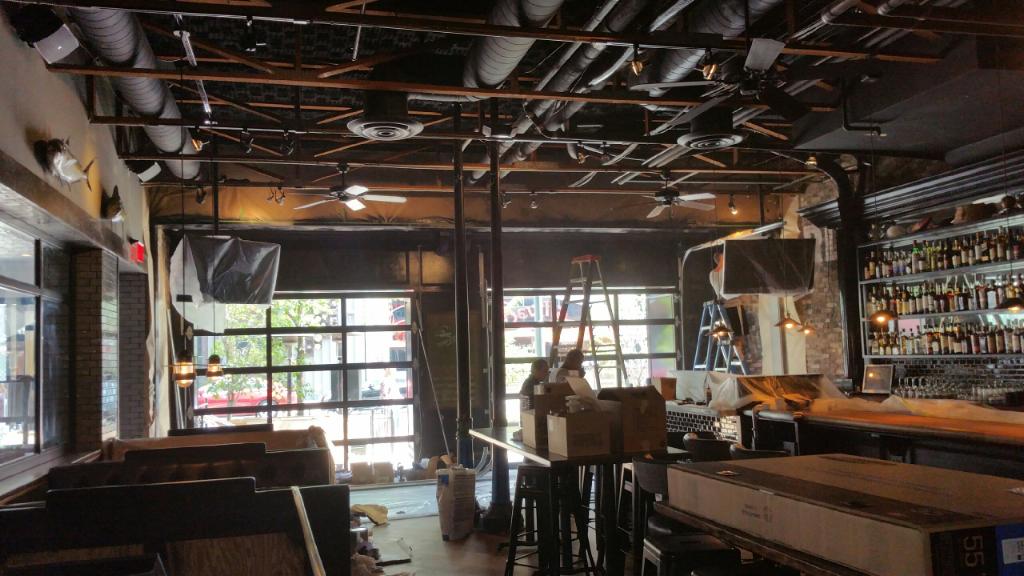 Bar & Restaurant Glass Garage Doors