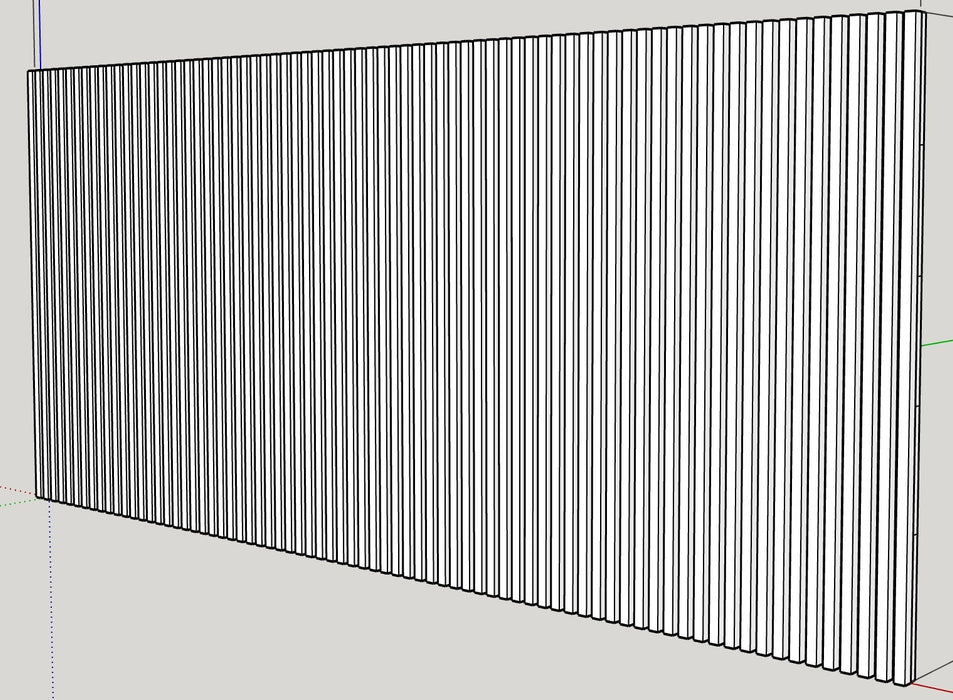 Adelago - Modern Style Custom Wood Garage Door