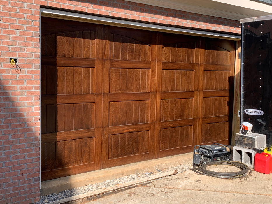 Angelo - Spanish Style Custom Wood Garage Door
