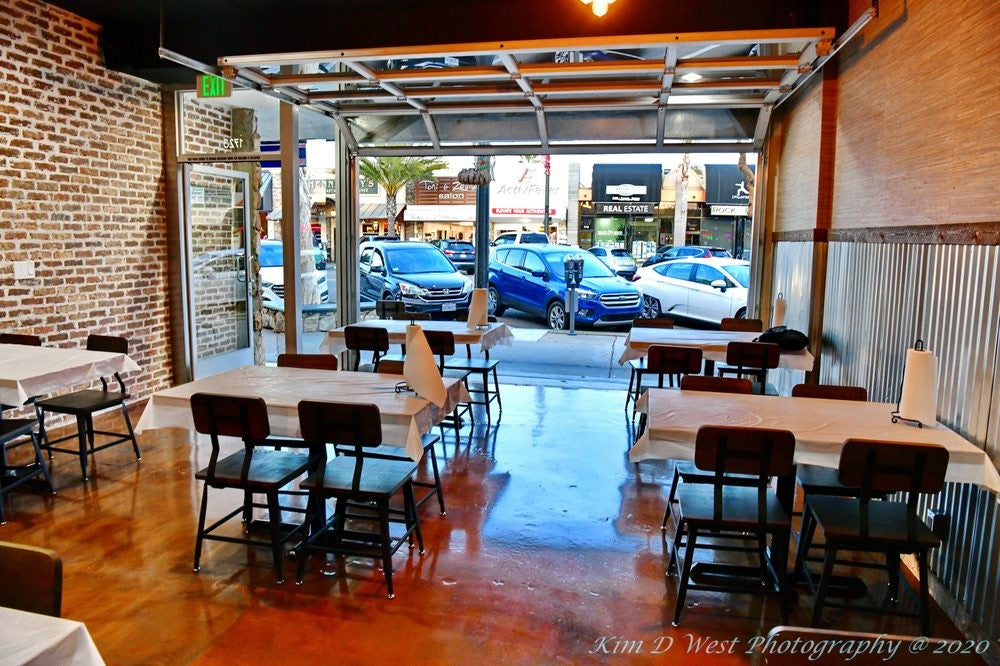 Bar & Restaurant Glass Garage Doors