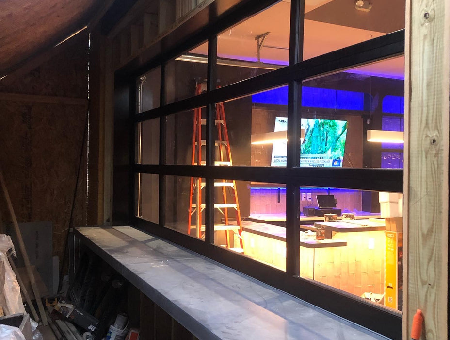 Bar & Restaurant Glass Garage Doors