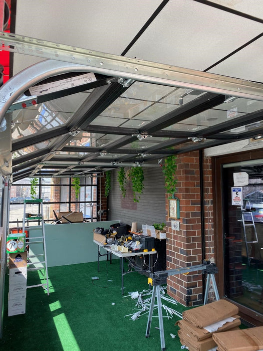 Bar & Restaurant Glass Garage Doors