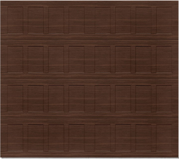 CHI Stamped Shaker Steel Garage Door Modern Design