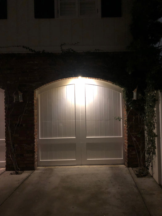 Caprice - Spanish Style Custom Wood Garage Door