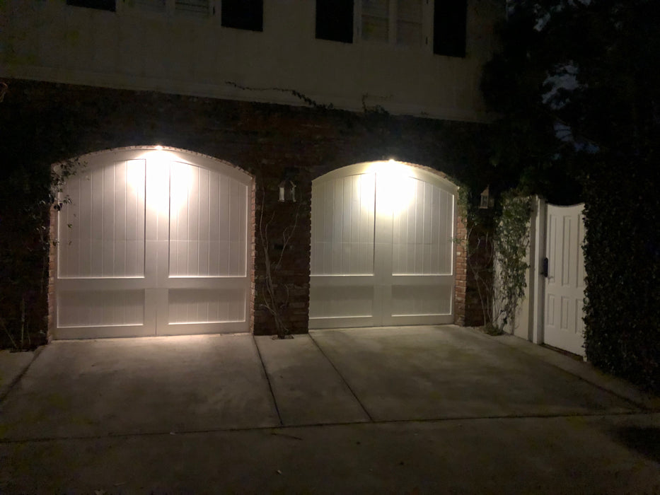 Caprice - Spanish Style Custom Wood Garage Door