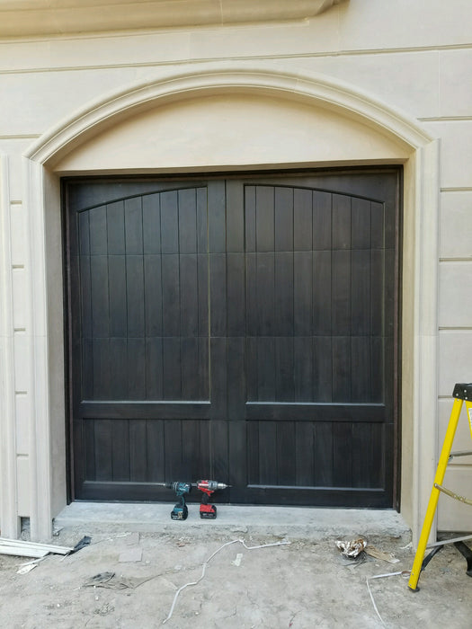 Caprice - Spanish Style Custom Wood Garage Door
