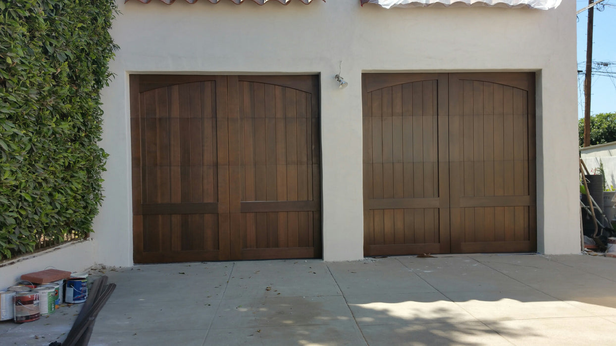 Caprice - Spanish Style Custom Wood Garage Door