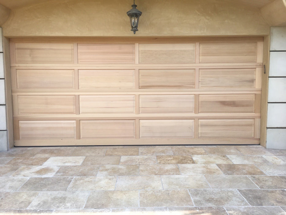 Denver - Colonial Style Custom Wood Garage Door