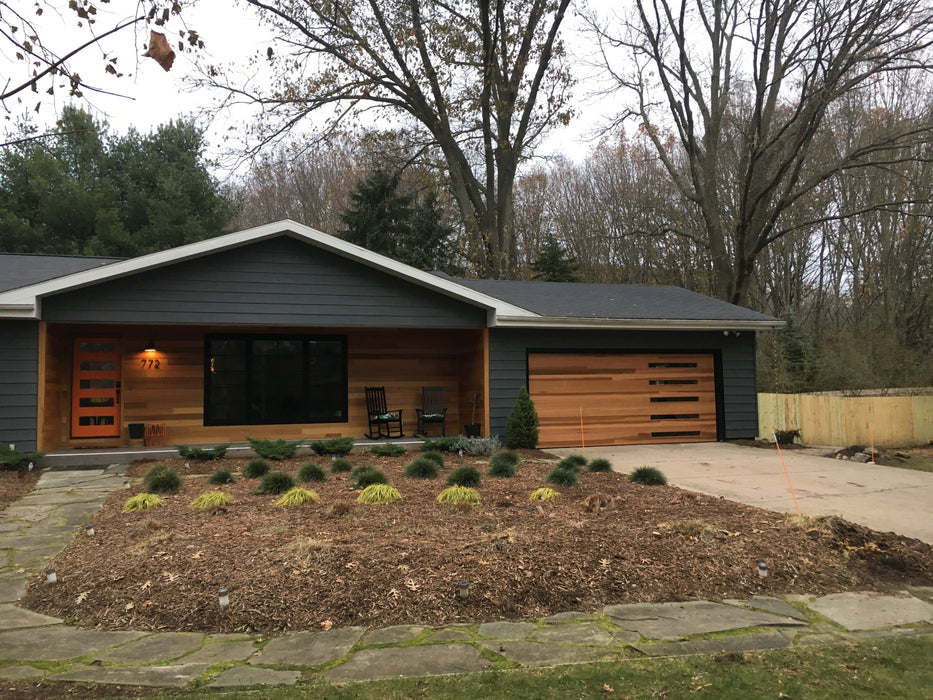 Emilio - Modern Style Custom Wood Garage Door