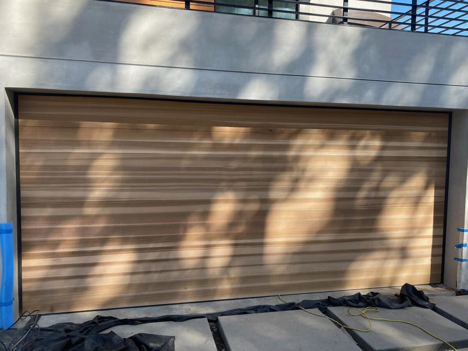 Emilio - Modern Style Custom Wood Garage Door