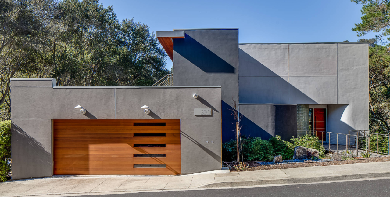 Emilio - Modern Style Custom Wood Garage Door