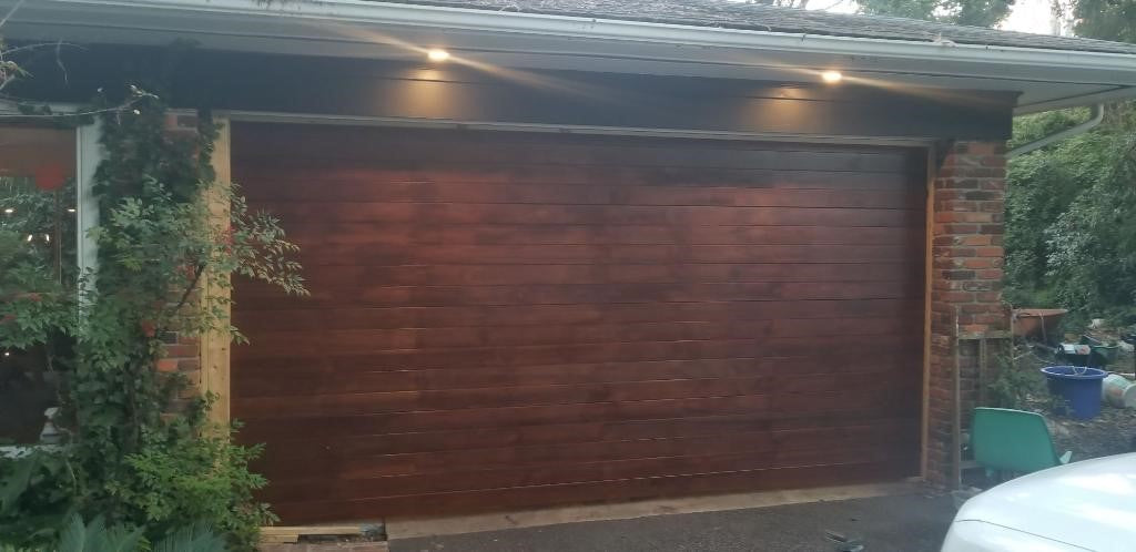 Emilio - Modern Style Custom Wood Garage Door