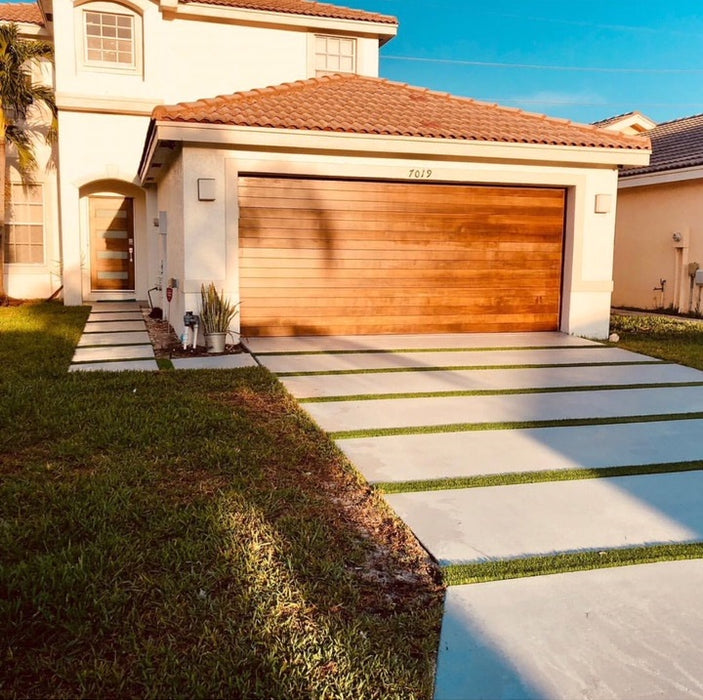 Emilio - Modern Style Custom Wood Garage Door