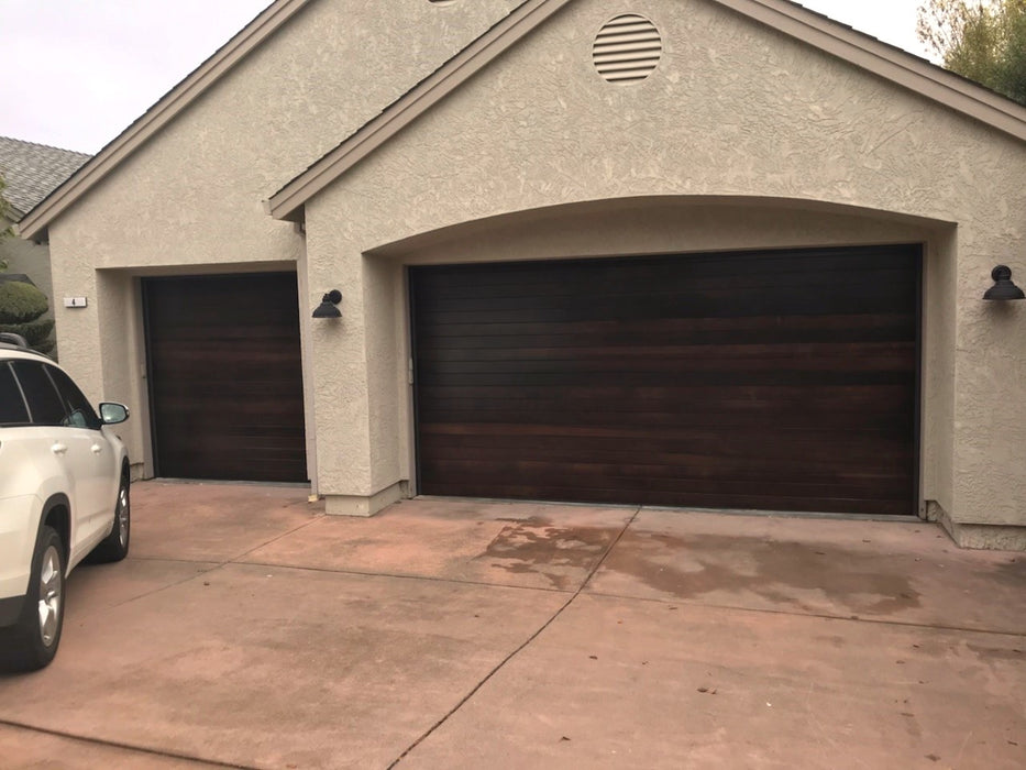 Emilio - Modern Style Custom Wood Garage Door