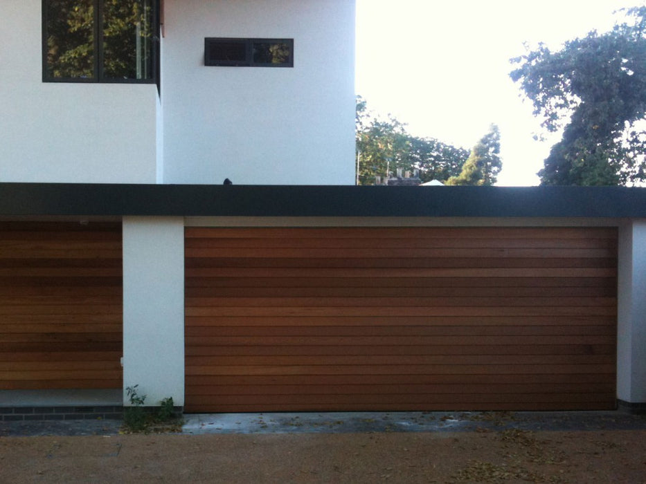 Emilio - Modern Style Custom Wood Garage Door