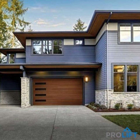 Emilio - Modern Style Custom Wood Garage Door