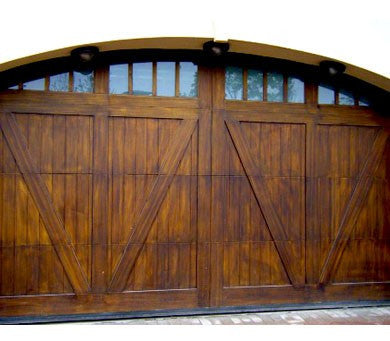 Fabienne - Barn Style Custom Wood Garage Door