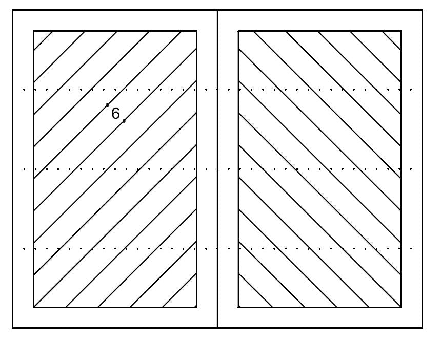 Fossano - Modern Style Custom Wood Garage Door