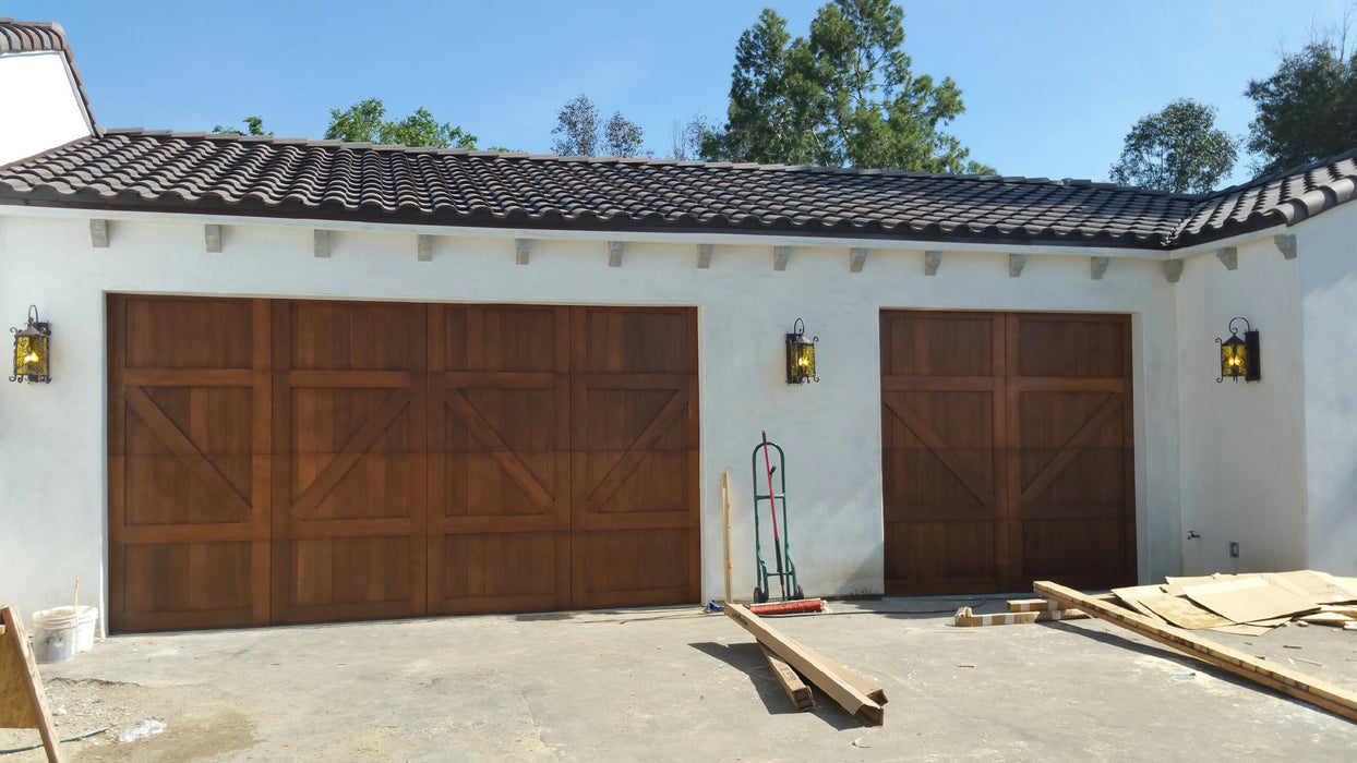Alpine - Barn Style Custom Wood Garage Door