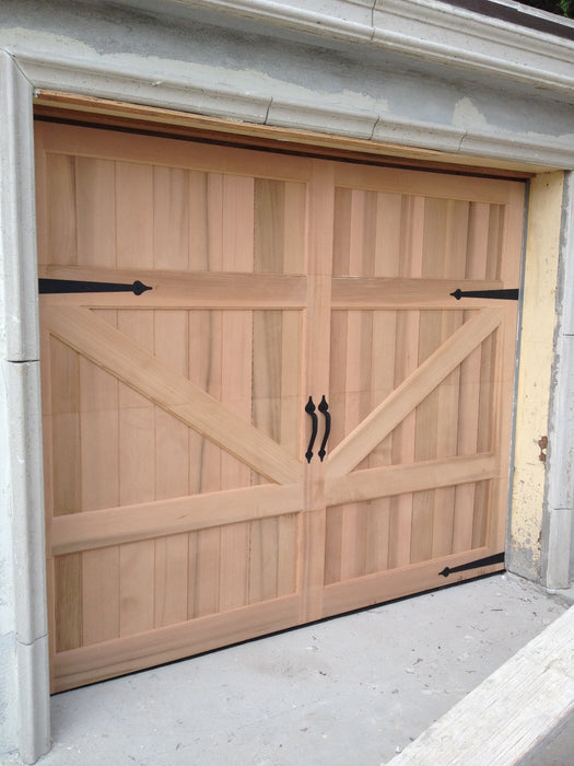 Alpine - Barn Style Custom Wood Garage Door