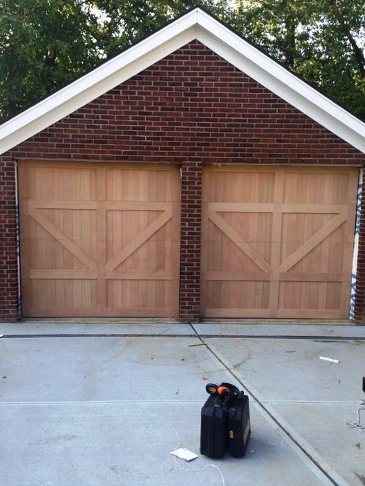 Alpine - Barn Style Custom Wood Garage Door