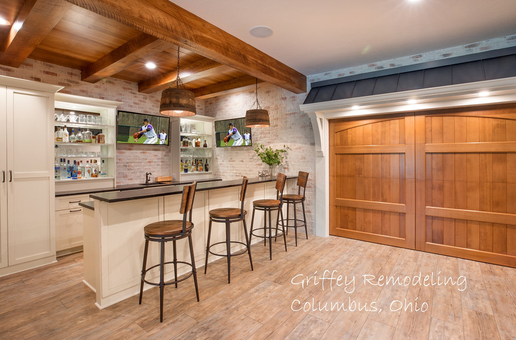 Lafayette - Spanish Style Custom Wood Garage Door