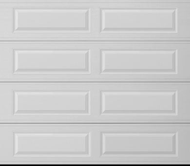 Long Panel Steel Garage Door