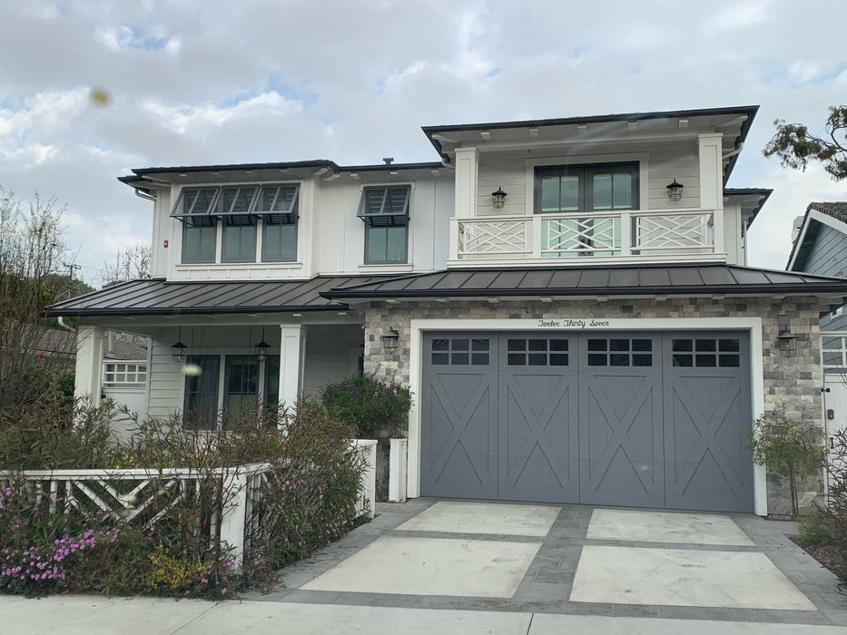 Luciano - Barn Style Custom Wood Garage Door