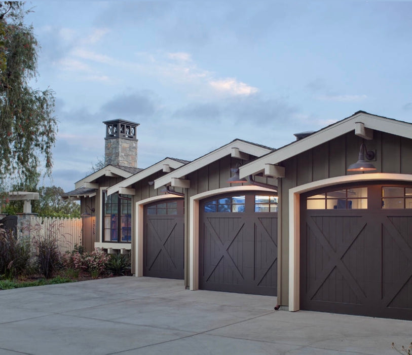 Luciano - Barn Style Custom Wood Garage Door