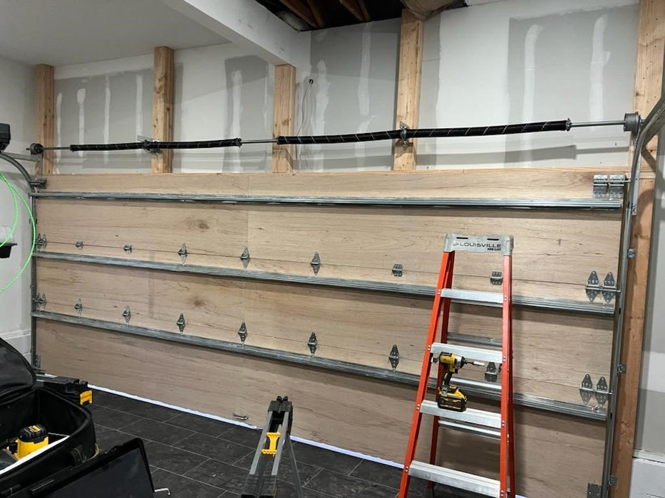 Maldives - Modern Style Custom Wood Garage Door