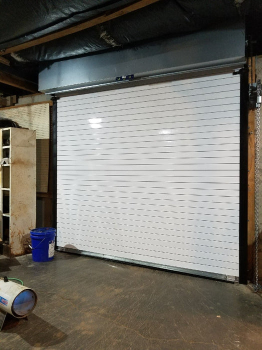 Model HD5000I - Insulated Heavy Duty Commercial 22 Gauge Steel Roll Up Door