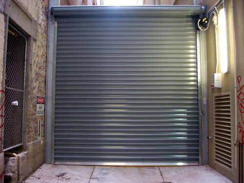 Model HD5000 - Heavy Duty Commercial 22 Gauge Steel Roll Up Door