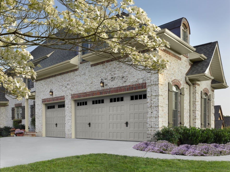 Recessed Panel Steel Garage Door