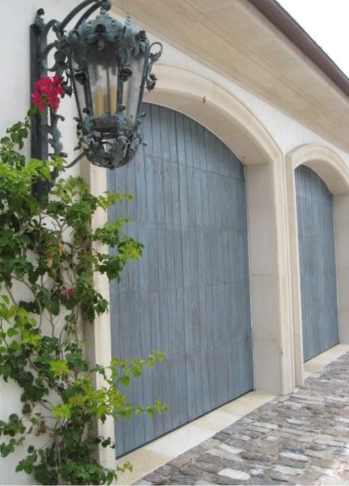 Santiago - Modern Style Custom Wood Garage Door