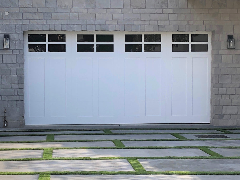 Vermont - Craftsman Style Custom Wood Garage Door