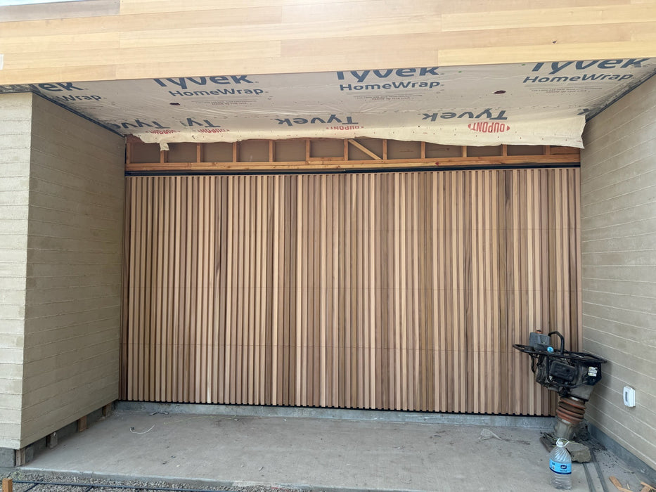 Adelago - Modern Style Custom Wood Garage Door